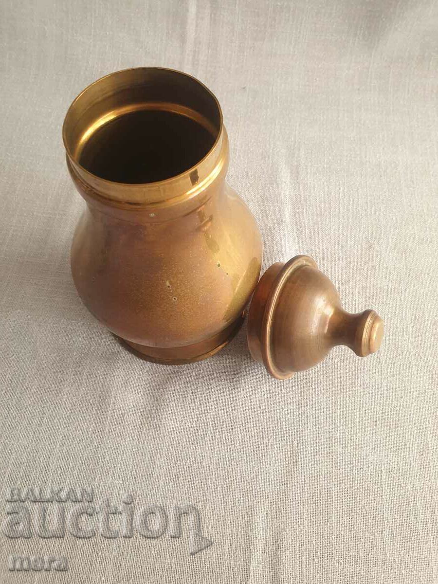 Delivery of Ancient bronze vessel - urn Delivery of Ancient bronze vessel - urn