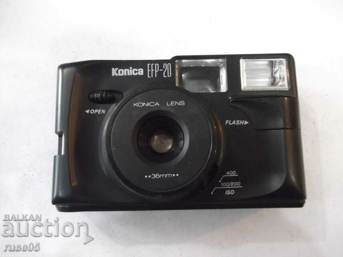 Camera "Konica - EFP 20" - 1 working with price 15.00 BGN | € 7.67 Camera "Konica - EFP 20" - 1 working with price 15.00 BGN | € 7.67