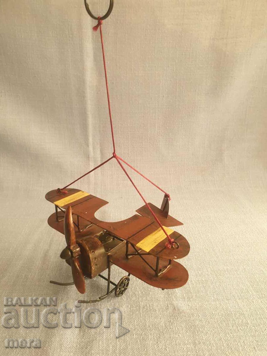 Auction Vintage Handmade Metal Airplane Trench Art Auction Vintage Handmade Metal Airplane Trench Art