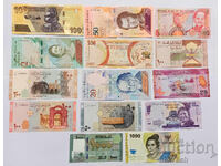 ❤️ ⭐ Лот банкноти 14 броя UNC нови ⭐ ❤️