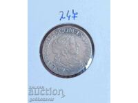 France 1/12 ECU 1666 silver! Rare! R R !