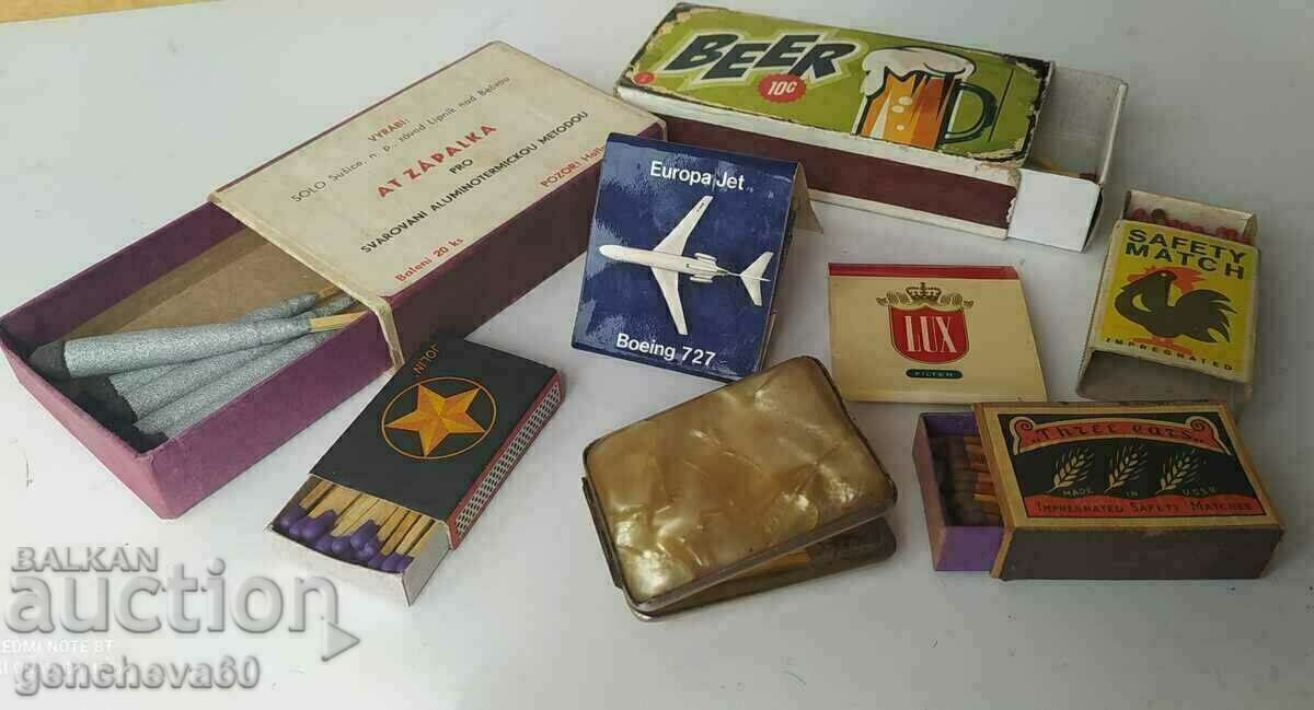 Rare matchbox for collection and matches Rare matchbox for collection and matches