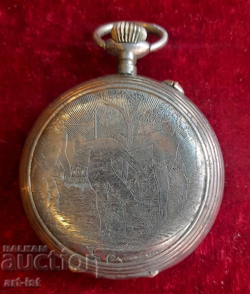 Antique Swiss Roskopf Pocket Watch with price € 120.00 | 234.70 BGN