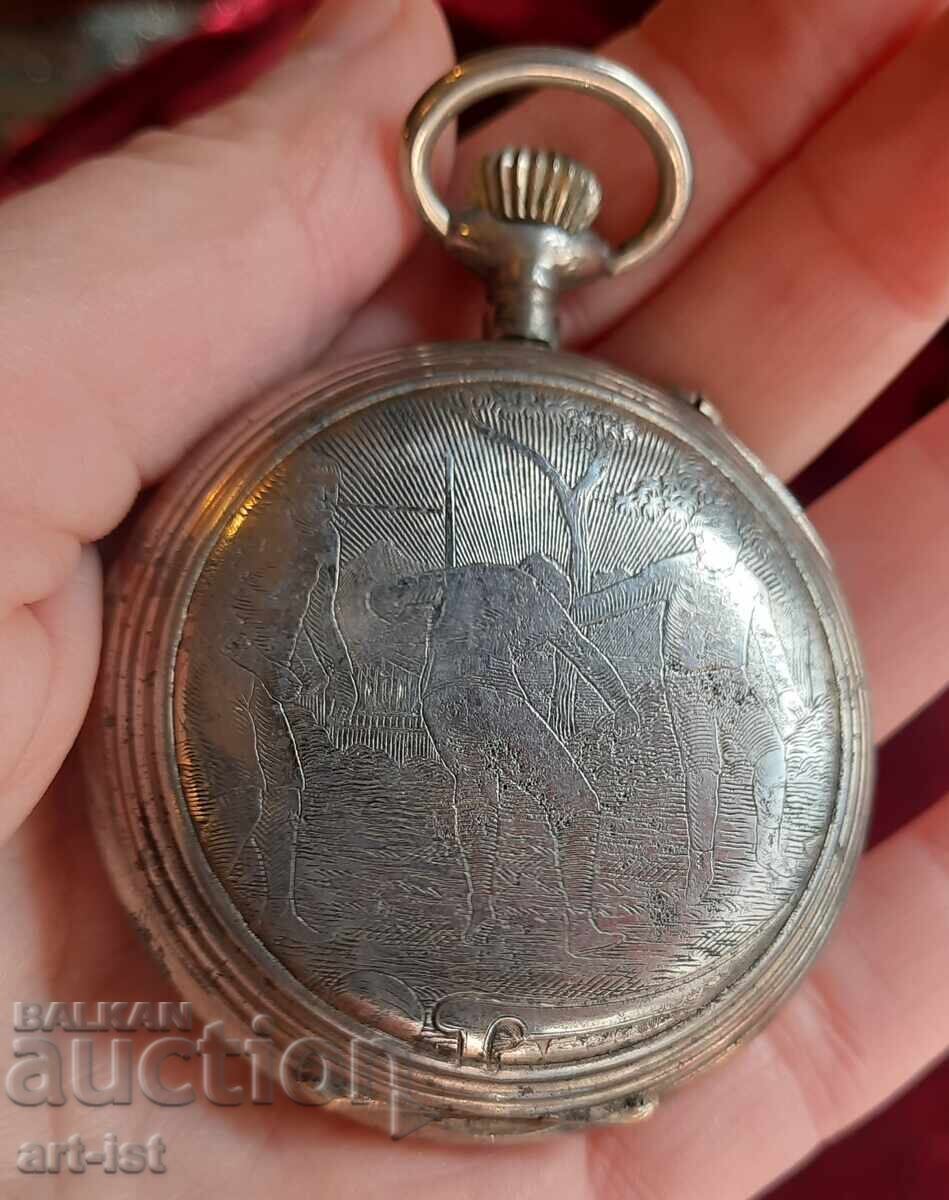 Delivery of Antique Swiss Roskopf Pocket Watch Delivery of Antique Swiss Roskopf Pocket Watch