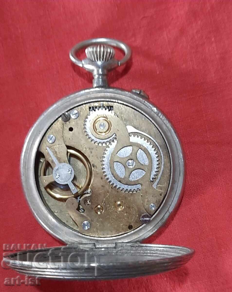 Antique Swiss Roskopf Pocket Watch - 5