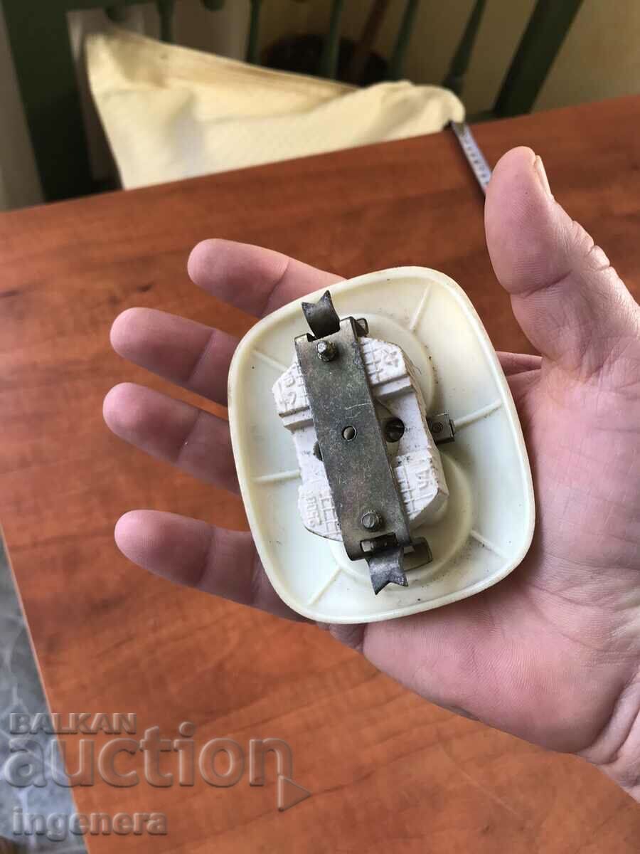 EL. CONTACT RETRO BAKELITE PORCELAIN DOUBLE - 7