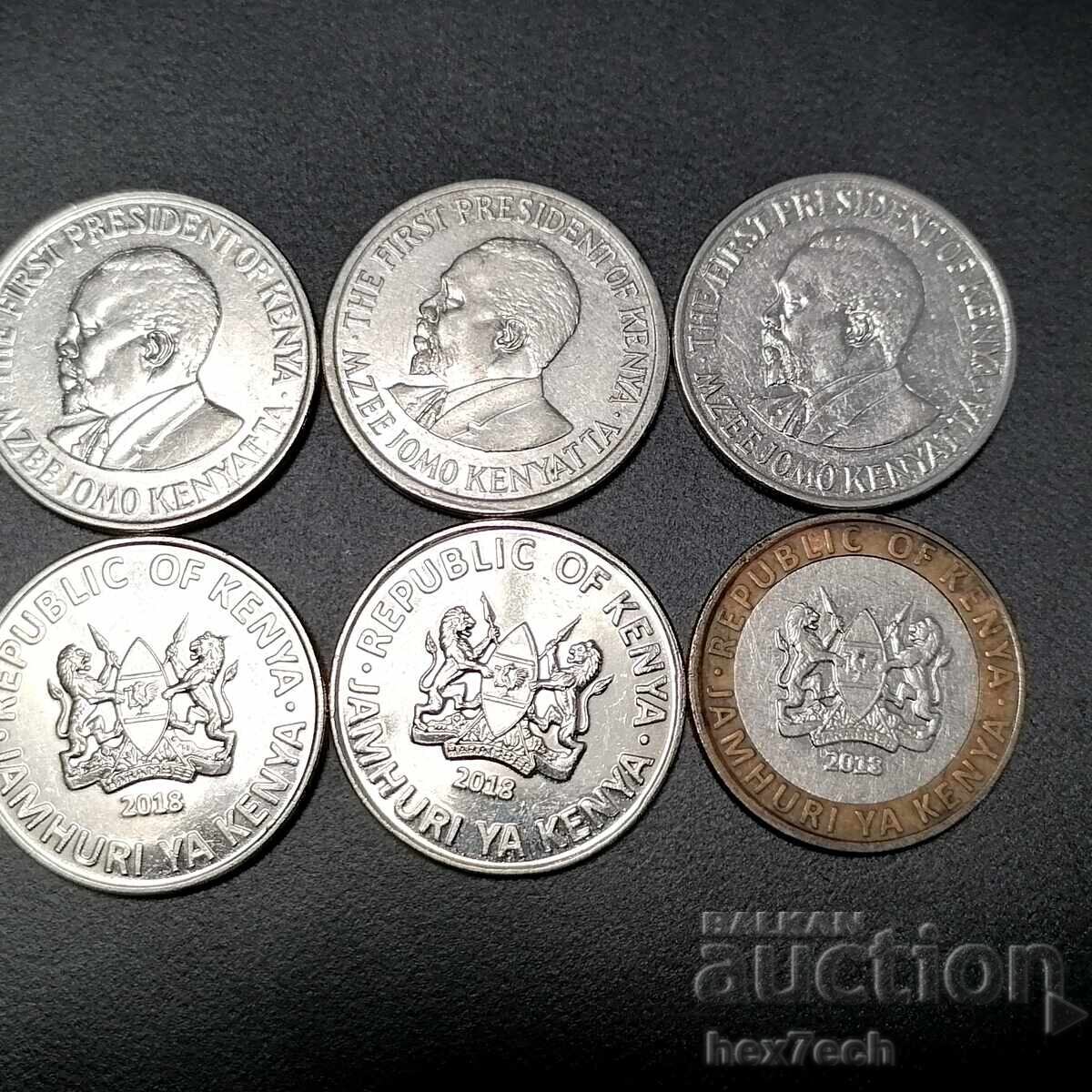 ❤️ ⭐ Lot Coins Kenya 6 pieces ⭐ ❤️ with price 9.00 BGN | € 4.60 ❤️ ⭐ Lot Coins Kenya 6 pieces ⭐ ❤️ with price 9.00 BGN | € 4.60