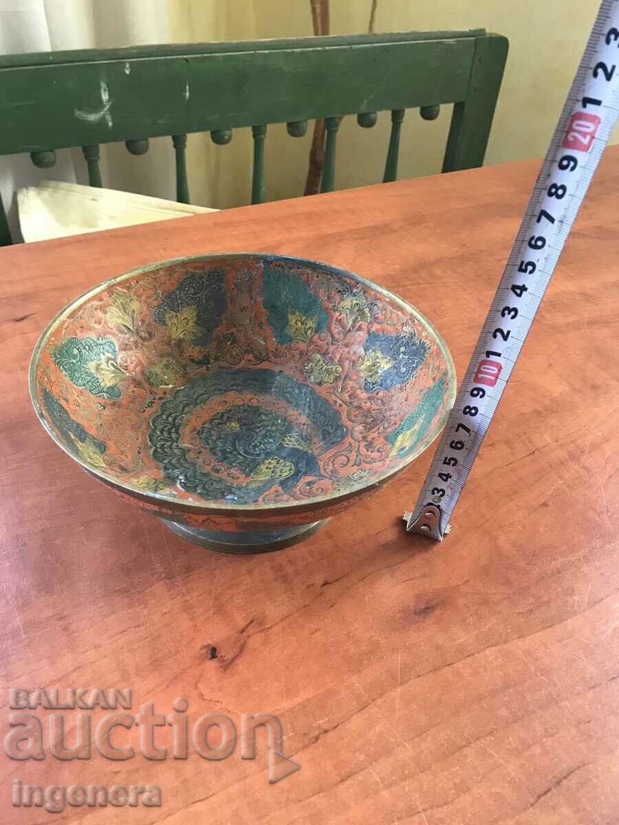 FRUCTIERA BOWL BRASS BRONZE DRAWING- 550 GR. with price 36.00 BGN | € 18.41 FRUCTIERA BOWL BRASS BRONZE DRAWING- 550 GR. with price 36.00 BGN | € 18.41