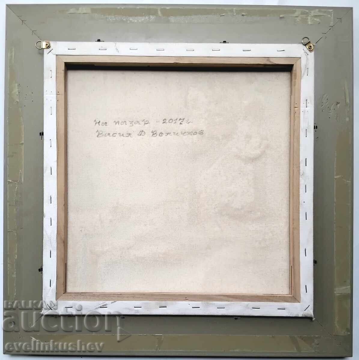 Ελαιογραφία ζωγραφισμένη με ελαιοχρώματα σε καμβά - 5 Ελαιογραφία ζωγραφισμένη με ελαιοχρώματα σε καμβά - 5