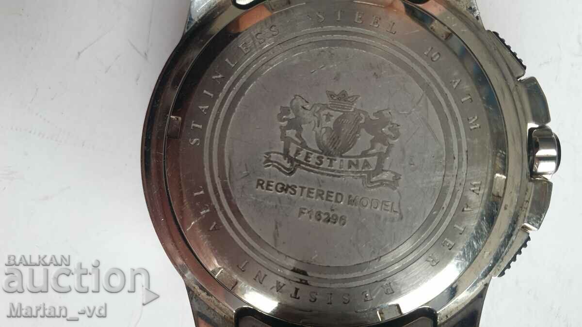 Men's watch Festina Chronograph Model F16296 - 5 Men's watch Festina Chronograph Model F16296 - 5