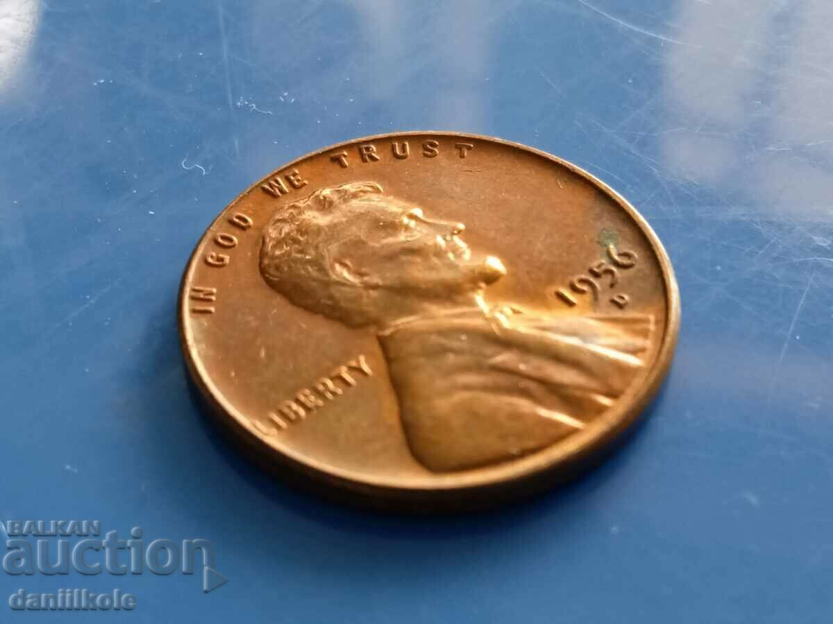 Delivery of *$*Y*$* USA 1 CENT 1956 Letter D - aUNC! *$*Y*$*