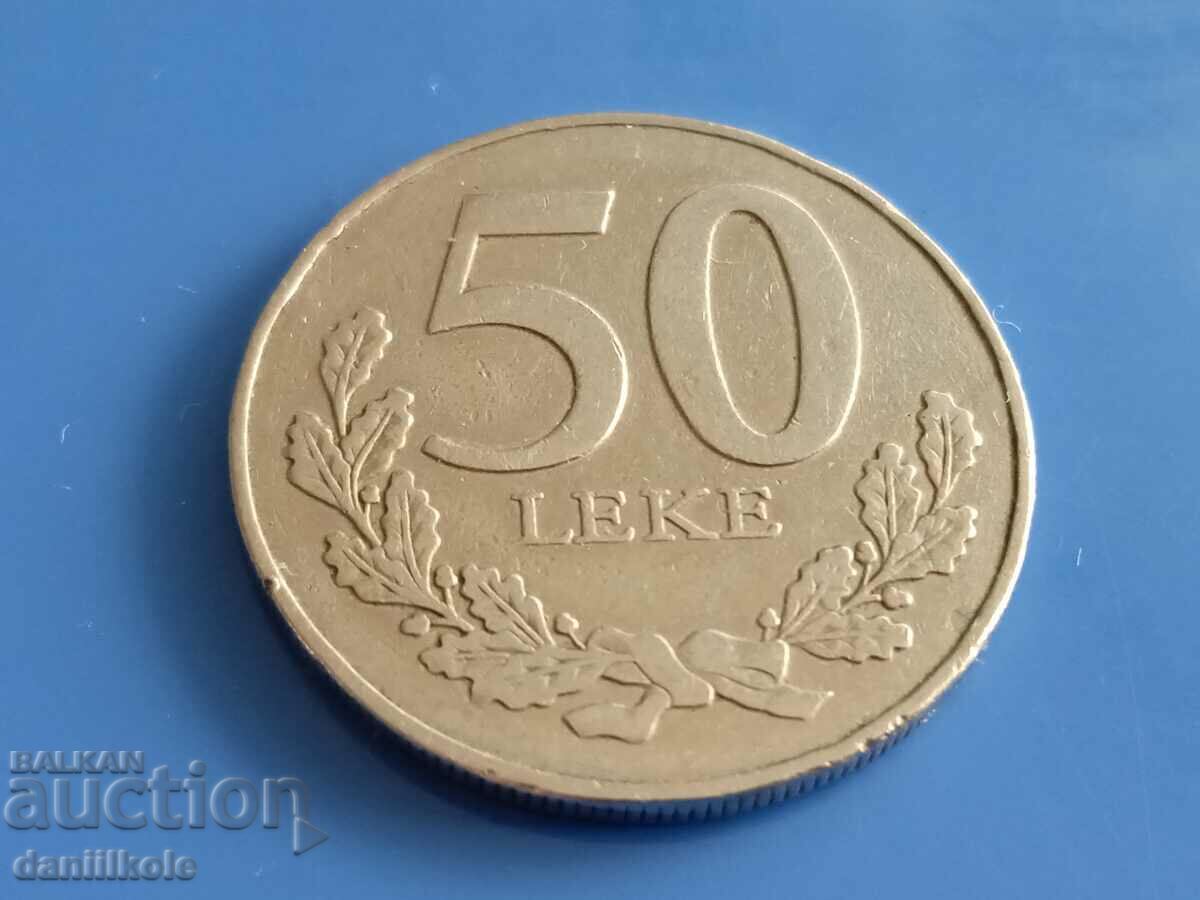 *$*Y*$* ALBANIA 50 LEKE 1996 - EXCELLENT *$*Y*$* with price 2.93 BGN | € 1.50 *$*Y*$* ALBANIA 50 LEKE 1996 - EXCELLENT *$*Y*$* with price 2.93 BGN | € 1.50
