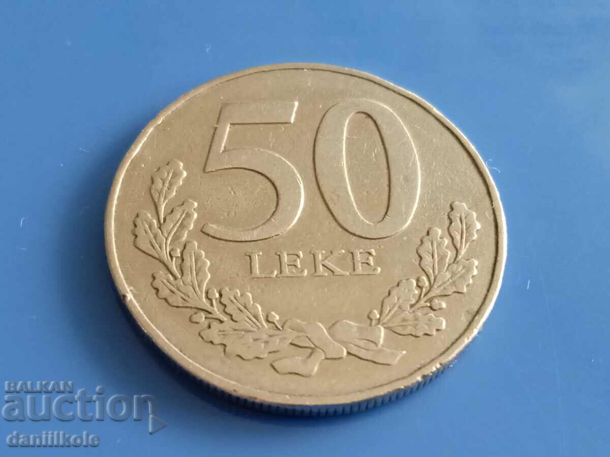 *$*Y*$* ALBANIA 50 LEKE 1996 - EXCELENT *$*Y*$*