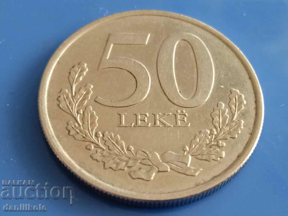 *$*Y*$* ALBANIA 50 LEKE 2020 - EXCELLENT +++ *$*Y*$*