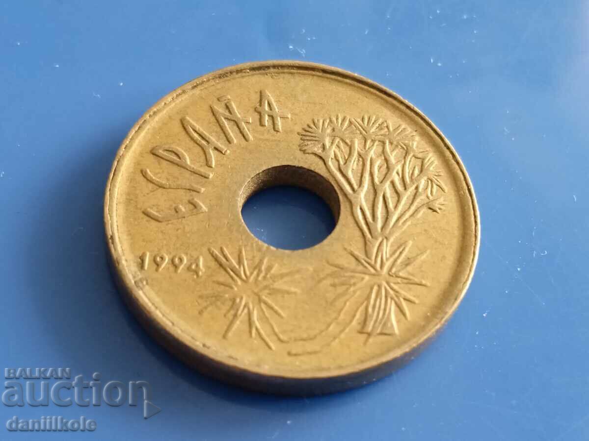 *$*Y*$* SPAIN 25 PESETS 1994 CANARY ISLANDS EXCELLENT *$*Y*$* - 7 *$*Y*$* SPAIN 25 PESETS 1994 CANARY ISLANDS EXCELLENT *$*Y*$* - 7