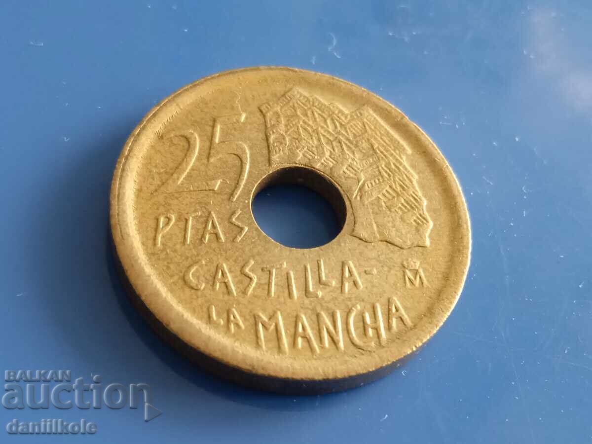 *$*Y*$* SPAIN 25 PESETS 1996 CASTLE OF LA MANCHA EXCELLENT*$*Y*$* with price 2.93 BGN | € 1.50 *$*Y*$* SPAIN 25 PESETS 1996 CASTLE OF LA MANCHA EXCELLENT*$*Y*$* with price 2.93 BGN | € 1.50