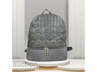 Elegant quilted eco backpack. 23cm * 29cm * 12cm