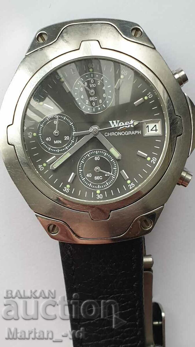 West Quartz Chronograph with price 150.00 BGN | € 76.69