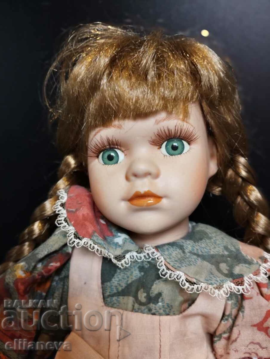 Old porcelain doll 50 cm with price 40.00 BGN | € 20.45 Old porcelain doll 50 cm with price 40.00 BGN | € 20.45