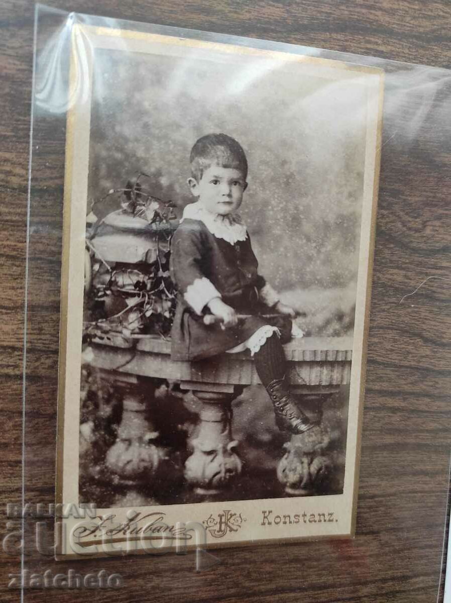 Old cardboard photo - with price 22.00 BGN | € 11.25 Old cardboard photo - with price 22.00 BGN | € 11.25