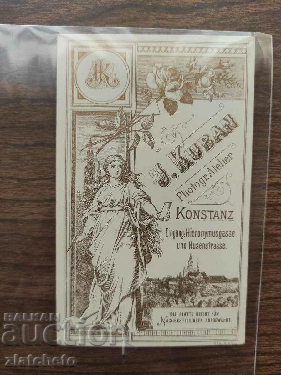 Auction Old cardboard photo - Auction Old cardboard photo -