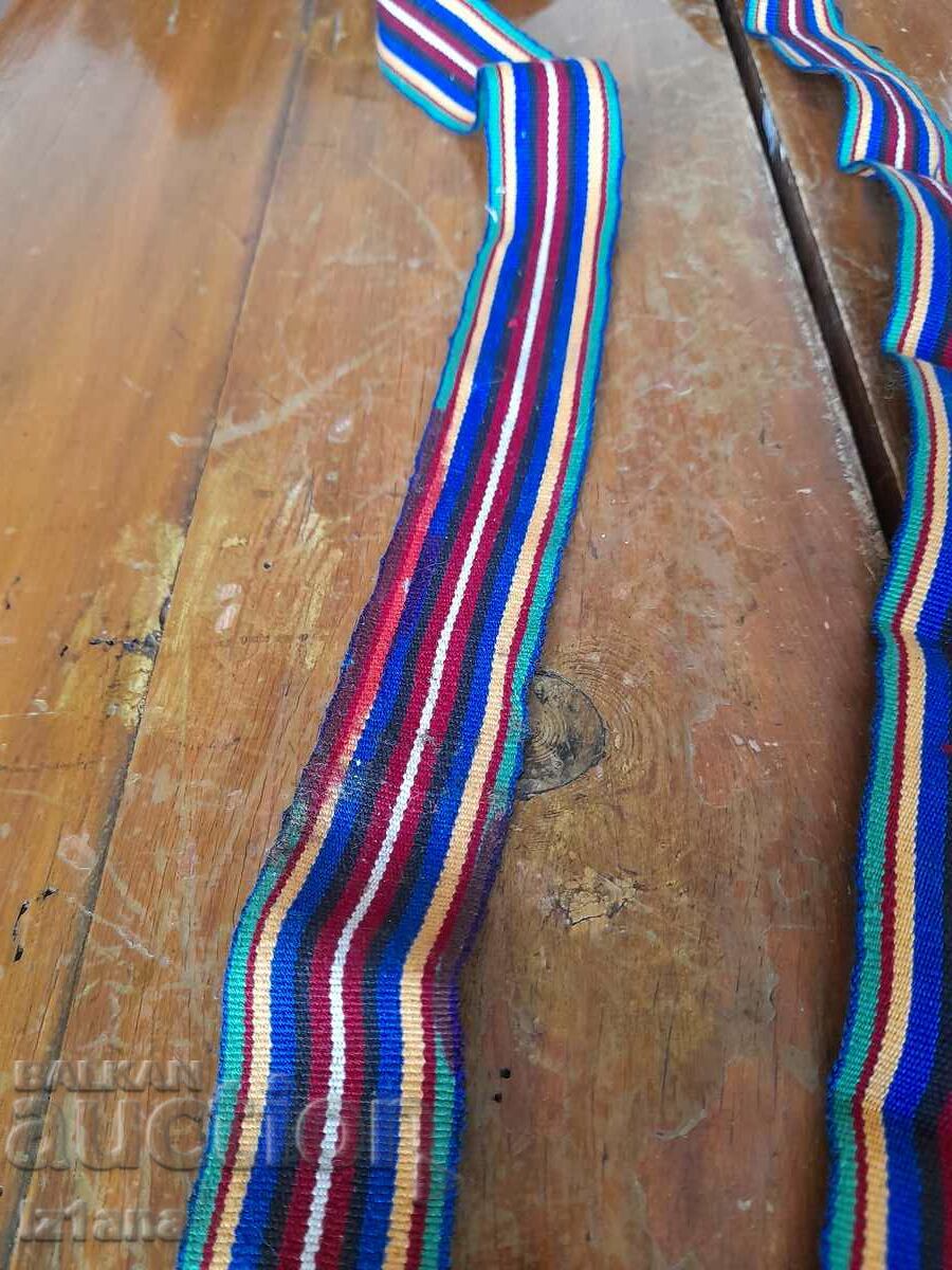 Belt for folk costume, fabric - 6