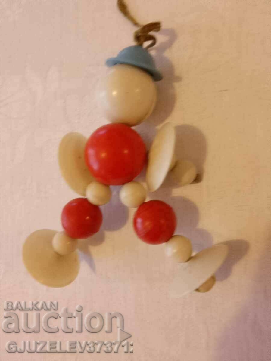 Jucărie zdrănitoare vintage pentru bebeluși, bachelit de celoid - 6 Jucărie zdrănitoare vintage pentru bebeluși, bachelit de celoid - 6