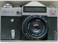 Фотоапарат ZENIT-E с логото на 1976 USSR XXV KPSS C