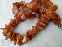 Natural amber necklace