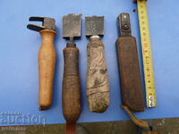 Old German Sarasian tools 4 pieces