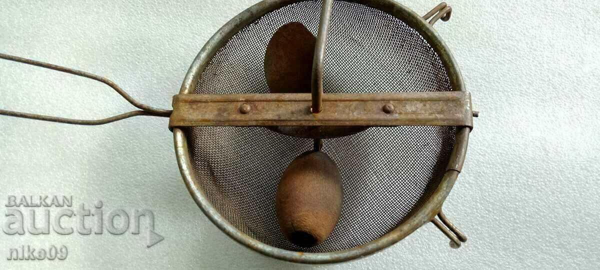 Antique Metal Kitchen Strainer!