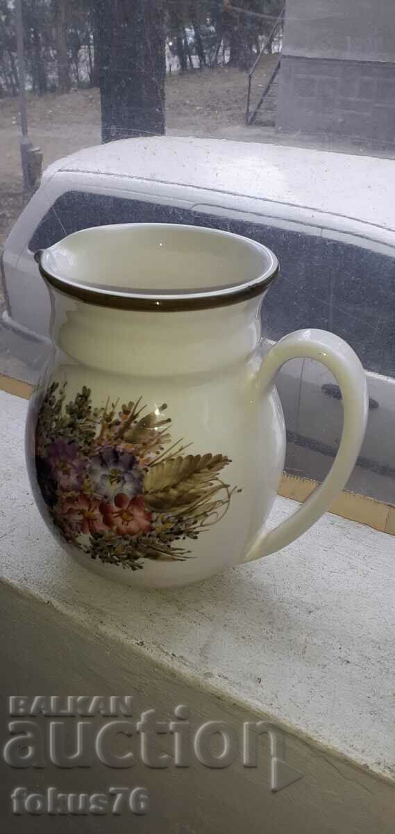 Delivery of Jug with basin - Greek porcelain marked