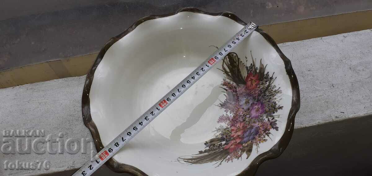 Jug with basin - Greek porcelain marked - 7