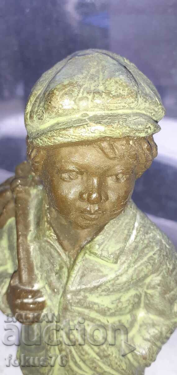 Geert Kunen author's ceramic boy figurine - signed with price 95.00 BGN | € 48.57 Geert Kunen author's ceramic boy figurine - signed with price 95.00 BGN | € 48.57