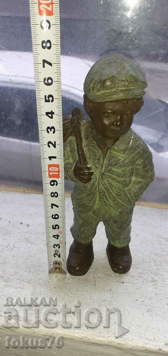 Geert Kunen author's ceramic boy figurine - signed - 6 Geert Kunen author's ceramic boy figurine - signed - 6