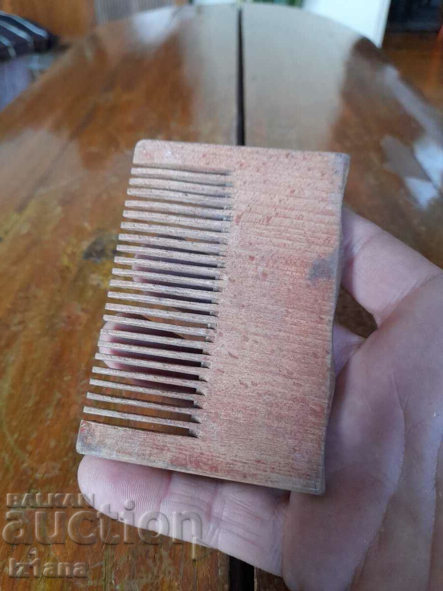 Old wooden comb with price 13.00 BGN | € 6.65 Old wooden comb with price 13.00 BGN | € 6.65