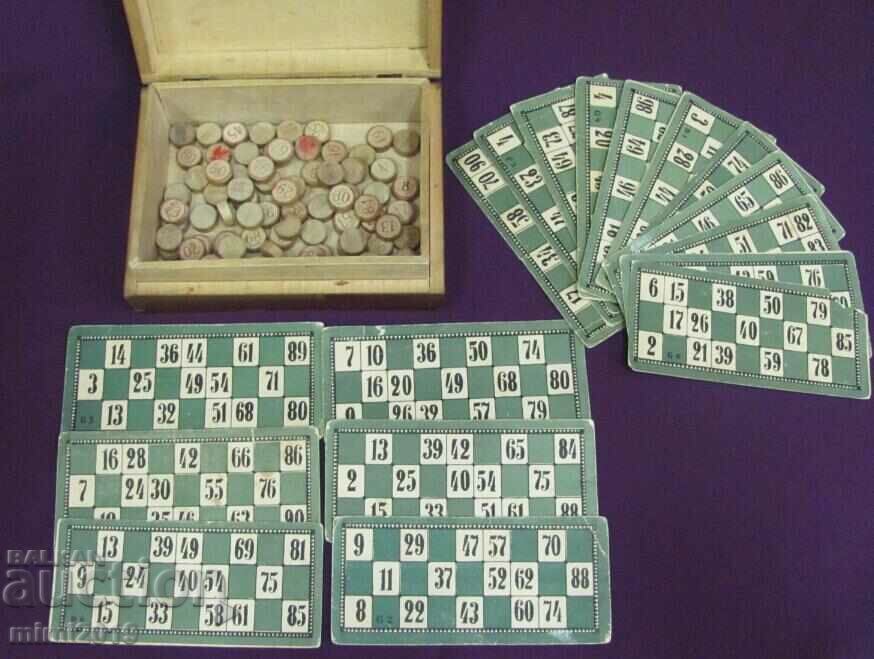 30's Game-Lotto Original Wooden Pools with price 60.00 BGN | € 30.68