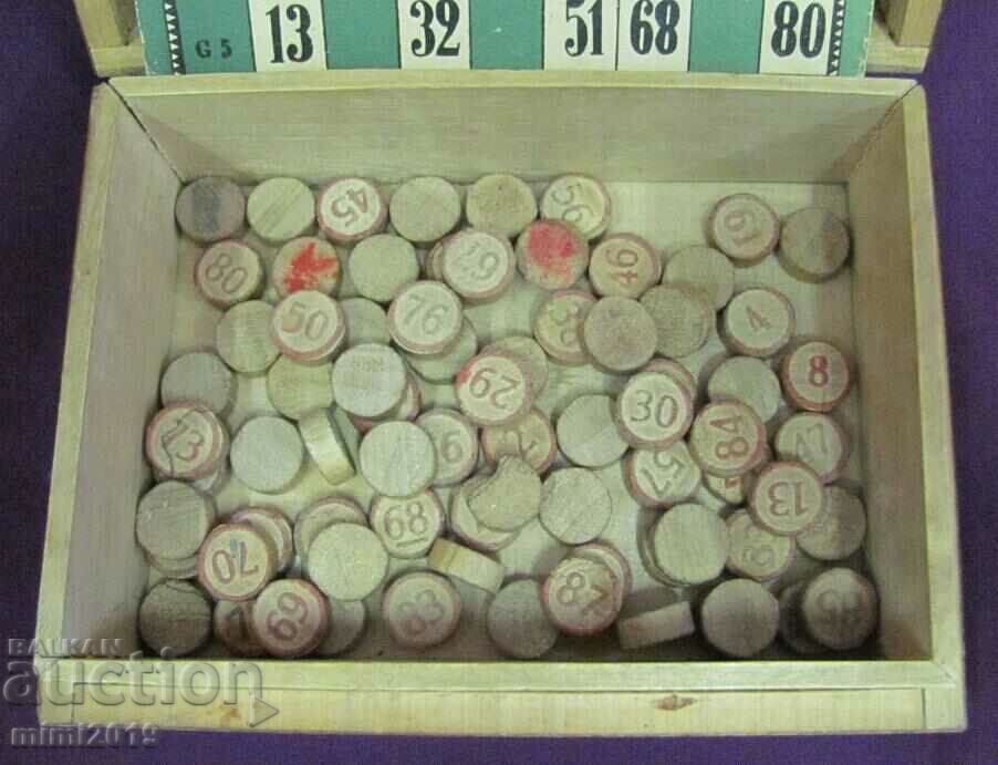 30's Game-Lotto Original Wooden Pools - 5