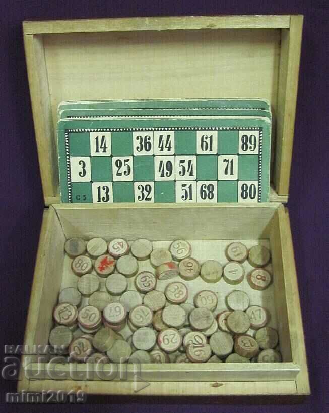 30's Game-Lotto Piscine din lemn originale