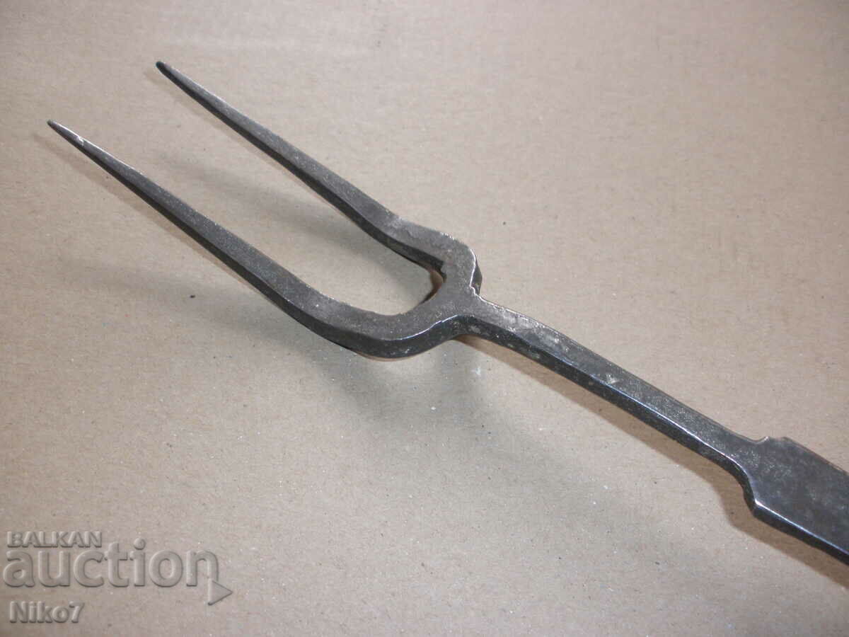 Πιρούνι από σφυρήλατο σίδερο. - 6