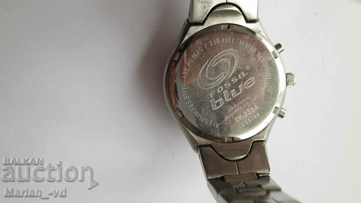 Fossil Blue men's watch - 6 Fossil Blue men's watch - 6