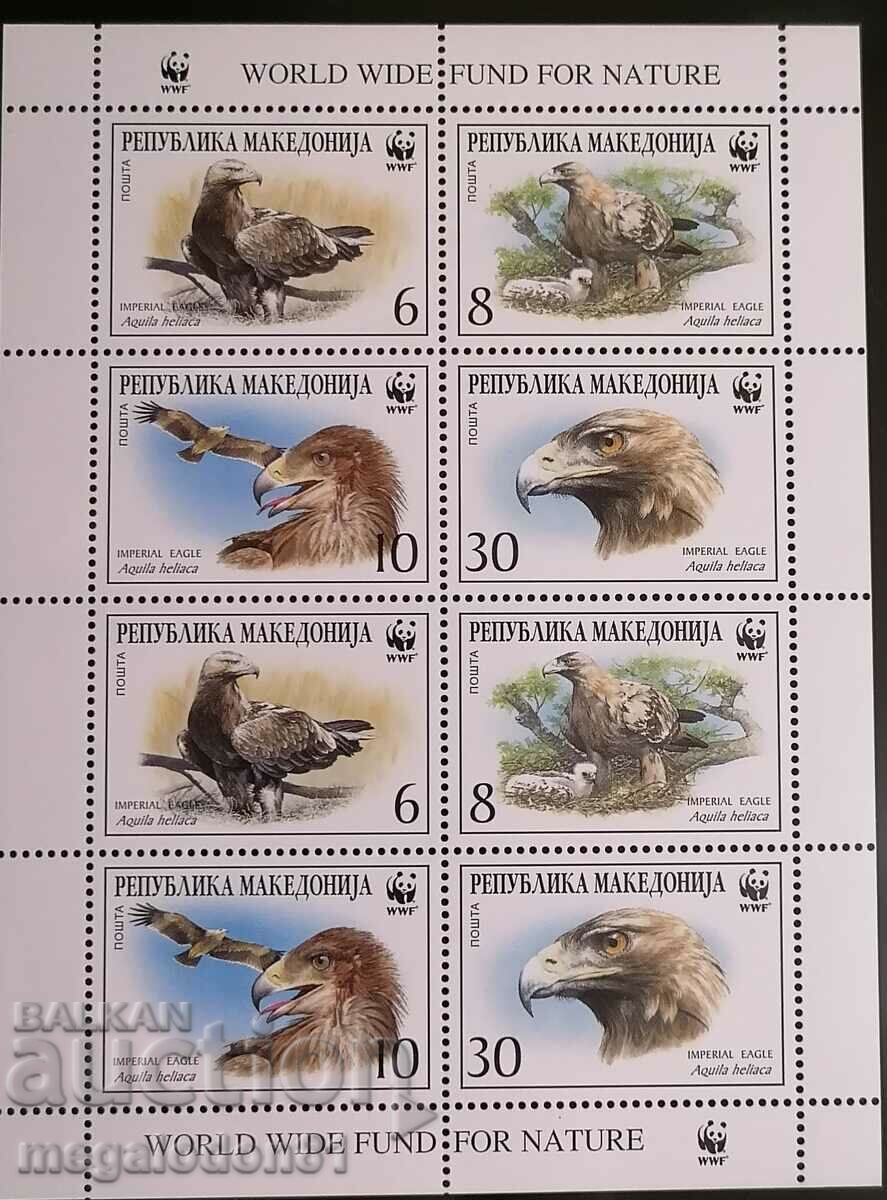 Macedonia - WWF fauna, golden eagle