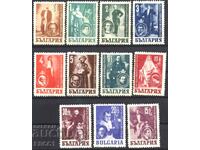 Чисти марки Заслужили артисти Народен театър 1947 България