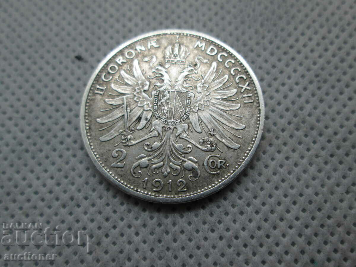 Delivery of 2 KRON 1912 AUSTRIA HUNGARY Delivery of 2 KRON 1912 AUSTRIA HUNGARY