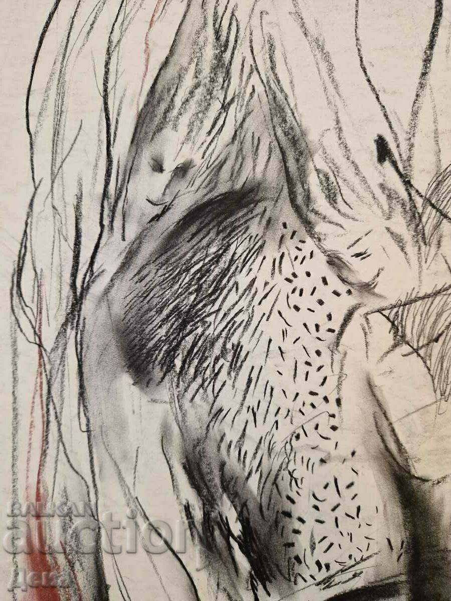 Delivery of Virginia Stoyanova drawing 1993. Delivery of Virginia Stoyanova drawing 1993.