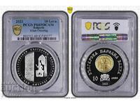 10 BGN „Han Omurtag” 2021 PCGS PR69DCAM