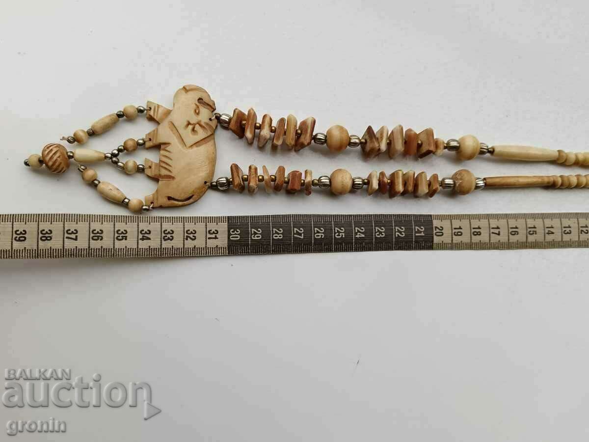 Necklace bone, elephant, pendant, figurine with price 45.00 BGN | € 23.01