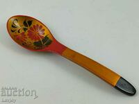 Wooden painted spoon