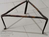 Antique wrought iron stove, hearth, grill, wrought iron