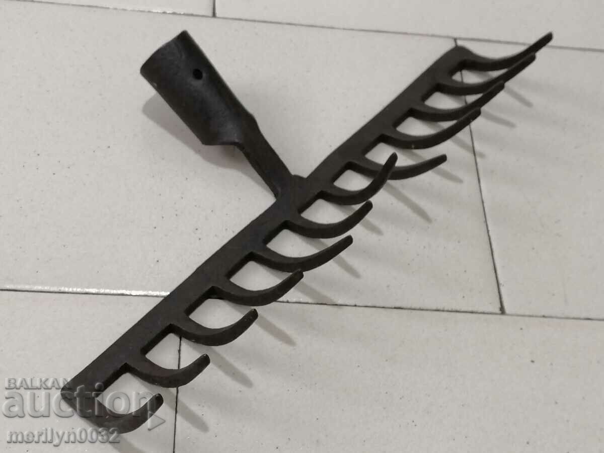 Hand forged grappa, wrought iron, tool - 7 Hand forged grappa, wrought iron, tool - 7